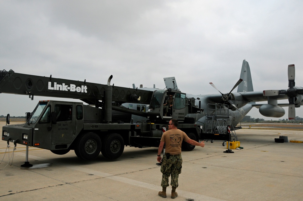 NMCB 133 Crane Operations