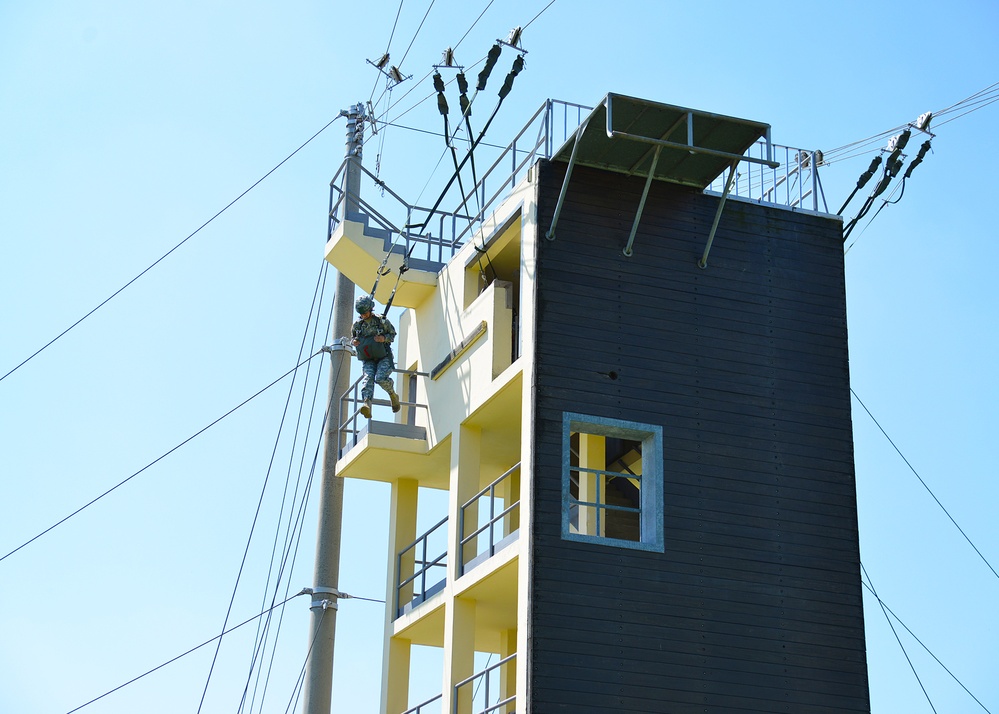 Basic Airborne Refresher Training at Caserma Ederle, Vicenza, Italy, August 04, 2014