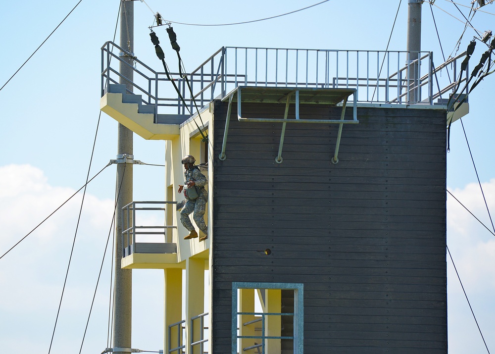 Basic Airborne Refresher Training at Caserma Ederle, Vicenza, Italy, August 04, 2014