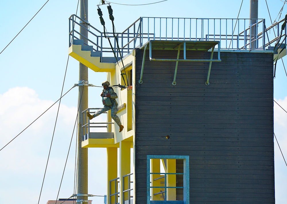 Basic Airborne Refresher Training at Caserma Ederle, Vicenza, Italy, August 04, 2014