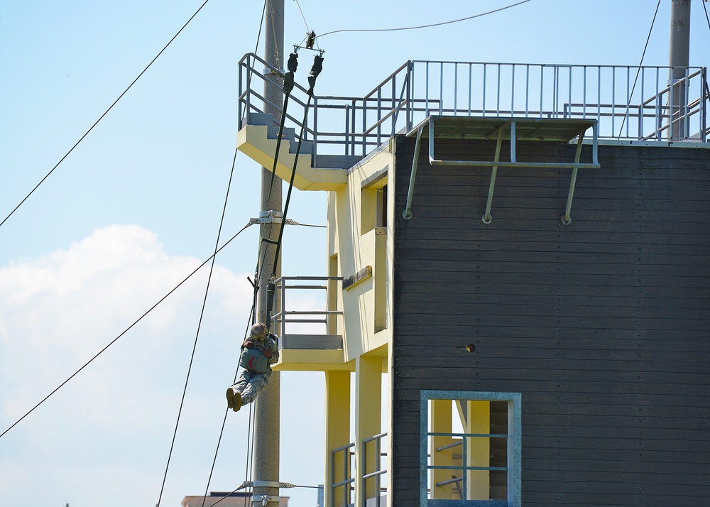 Basic Airborne Refresher Training at Caserma Ederle, Vicenza, Italy, August 04, 2014