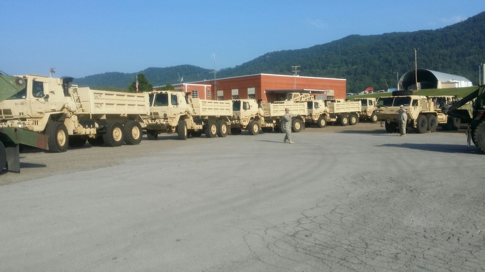 Tennessee National Guard Engineers assist in debris clearing