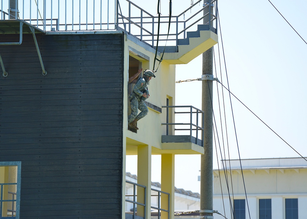 Basic Airborne Refresher Training at Caserma Ederle, Vicenza, Italy, August 04, 2014