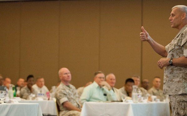 Assistant Commandant of the Marine Corps Visits IG Training