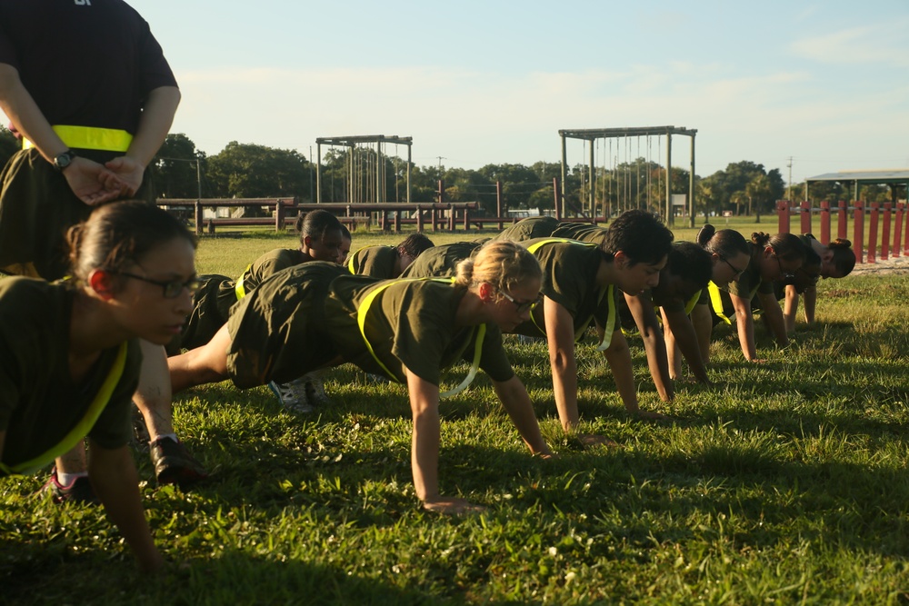 Photo Gallery: Marine recruits train for physical excellence on Parris Island