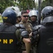 AFP and PNP practice riot control formations