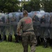 AFP and PNP practice riot control formations