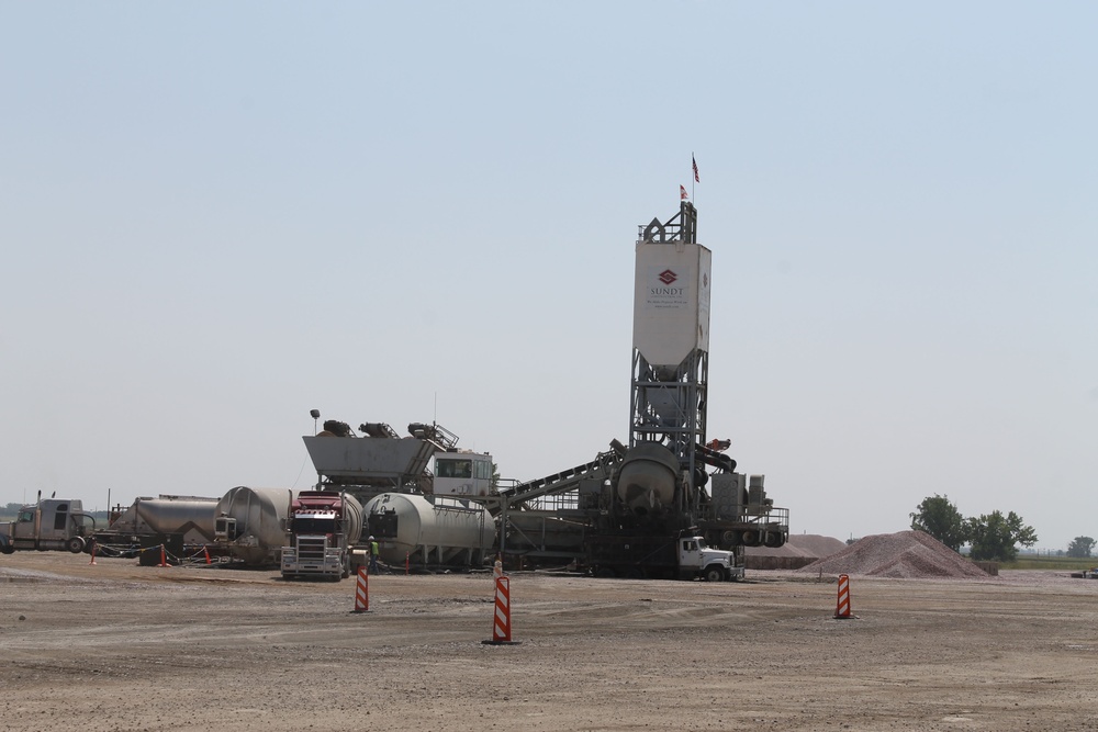Minot Air Force Base runway replacement project
