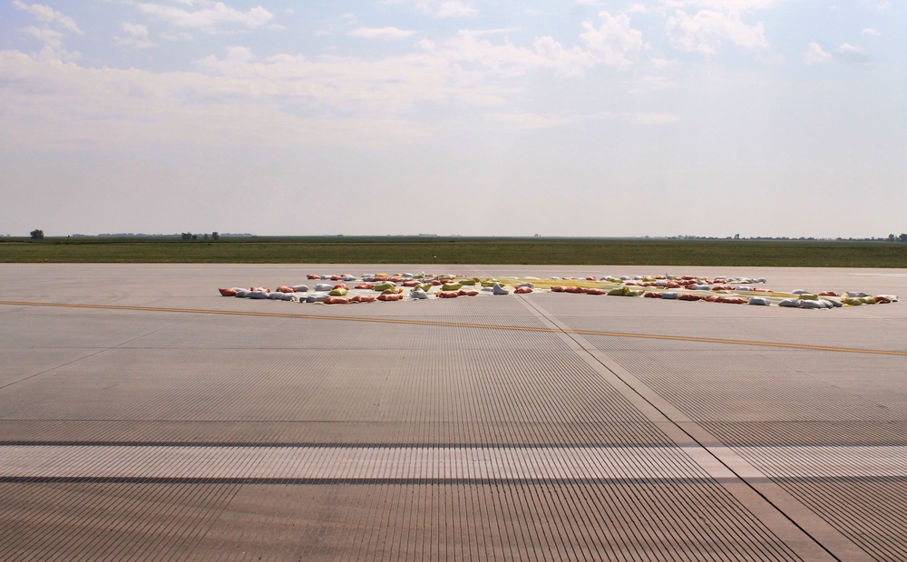 Minot Air Force Base, ND, runway replacement project