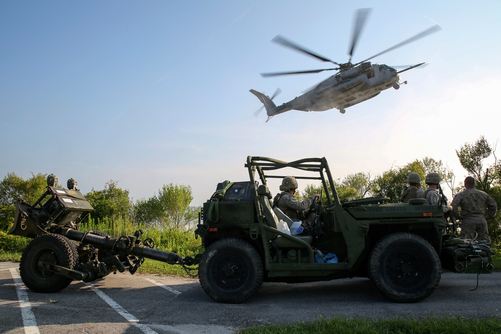 EFSS teams conduct amphibious assaults, aerial raid training