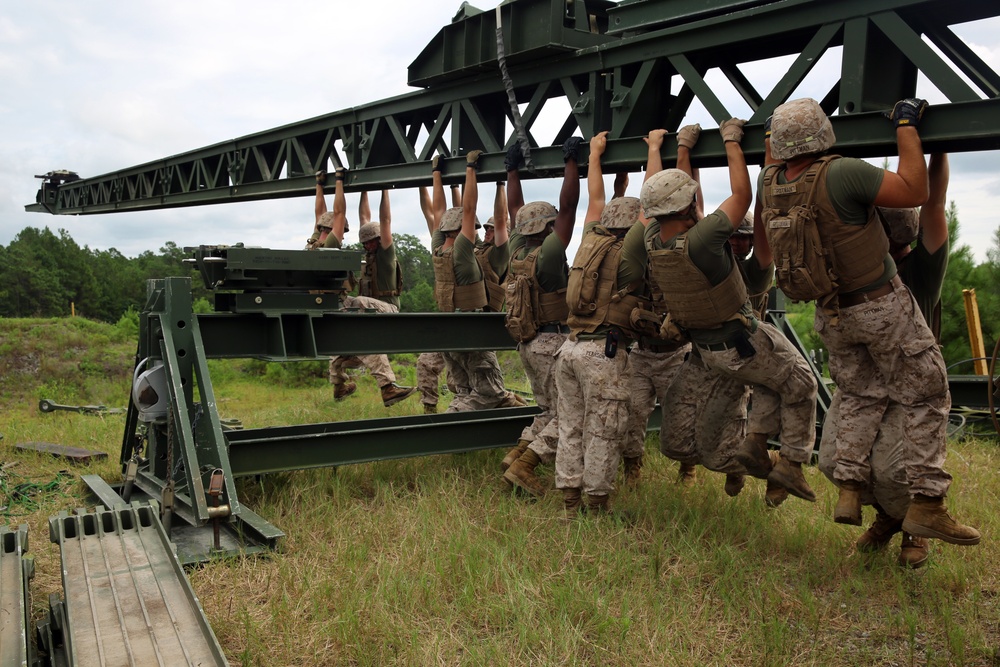 Building bridges: Combat engineers take on the gap