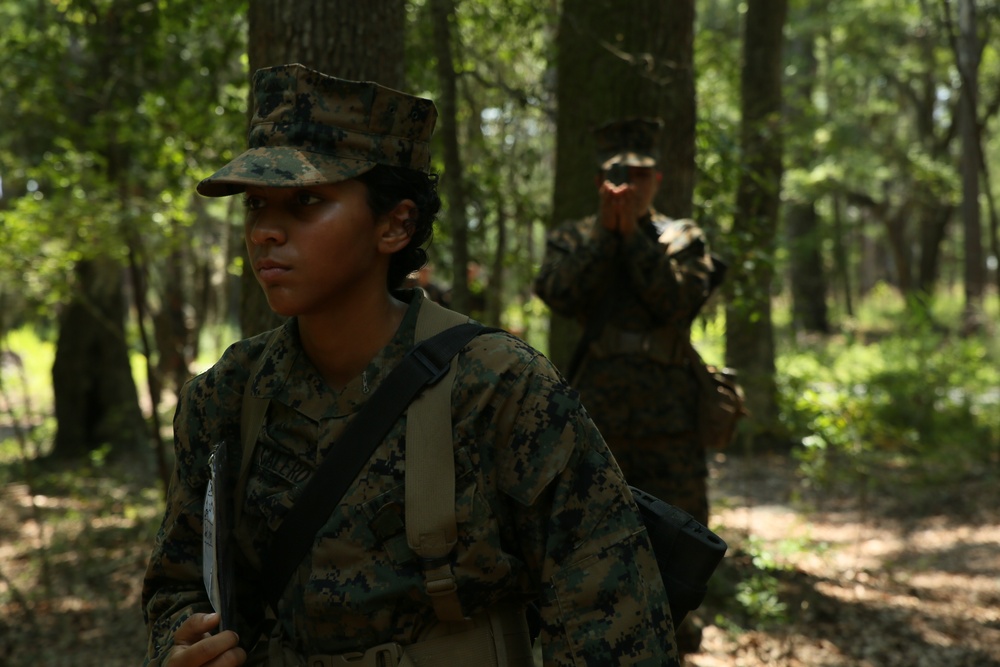 Photo Gallery: Marine recruits get direction with Parris Island’s land navigation training