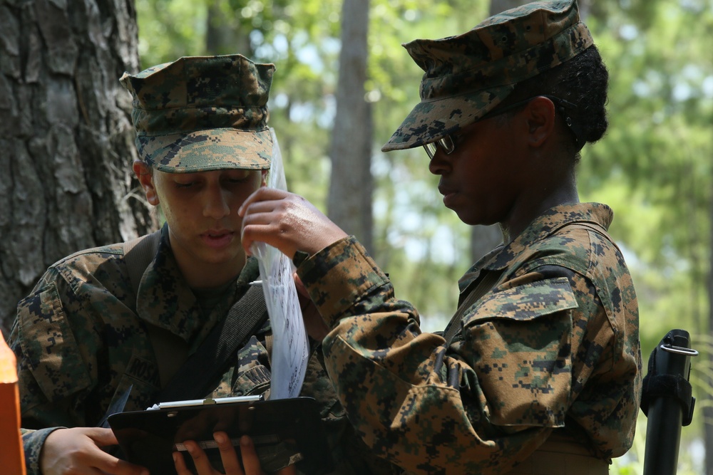 Photo Gallery: Marine recruits get direction with Parris Island’s land navigation training