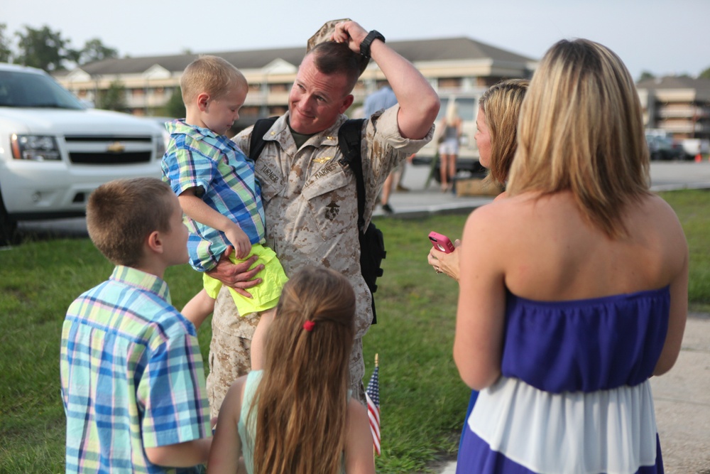 Living the dream: Marines, families reunite after months-long deployment
