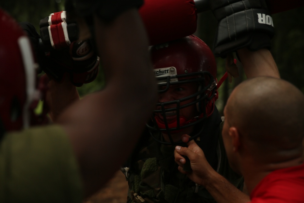 Photo Gallery: Marine recruits train in close quarters combat on Parris Island
