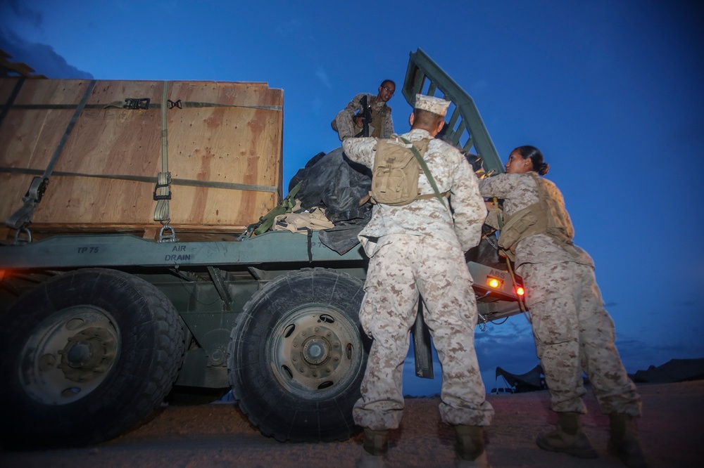 Marines Strap Down, Prepare to Bring the MEB Home from LSE-14