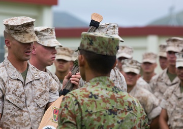Sayonara; JGSDF soldiers say goodbye to the 31st MEU after successful JOEP evolution