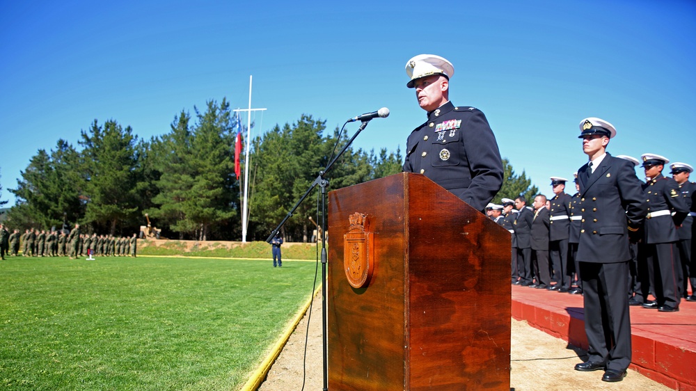 United States Marine Corps Participates in Opening Ceremony of Partnership of the Americas 2014