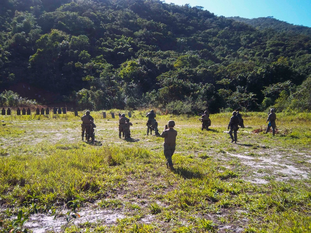 SPMAGTF-South Marines conduct combat marksmanship in Brazil