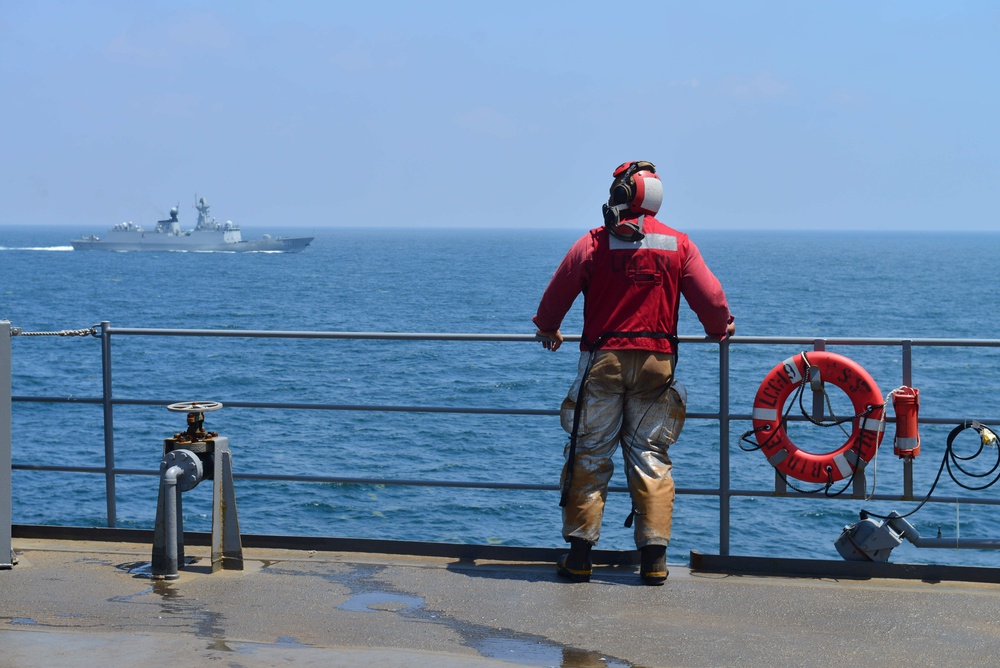 USS Blue Ridge activity