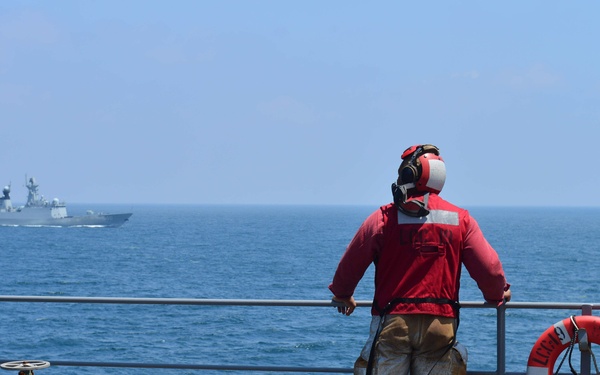 USS Blue Ridge activity