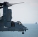 Osprey approach to USS Iwo Jima (LHD7), USS Fort McHenry (LSD43) in background