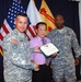 USAG-Okinawa Lt. Col. Eric Martinez hands out honors