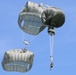 US Army paratroopers with the 173rd Airborne Brigade execute emergency procedures in response to a T-11 parachute system malfunction