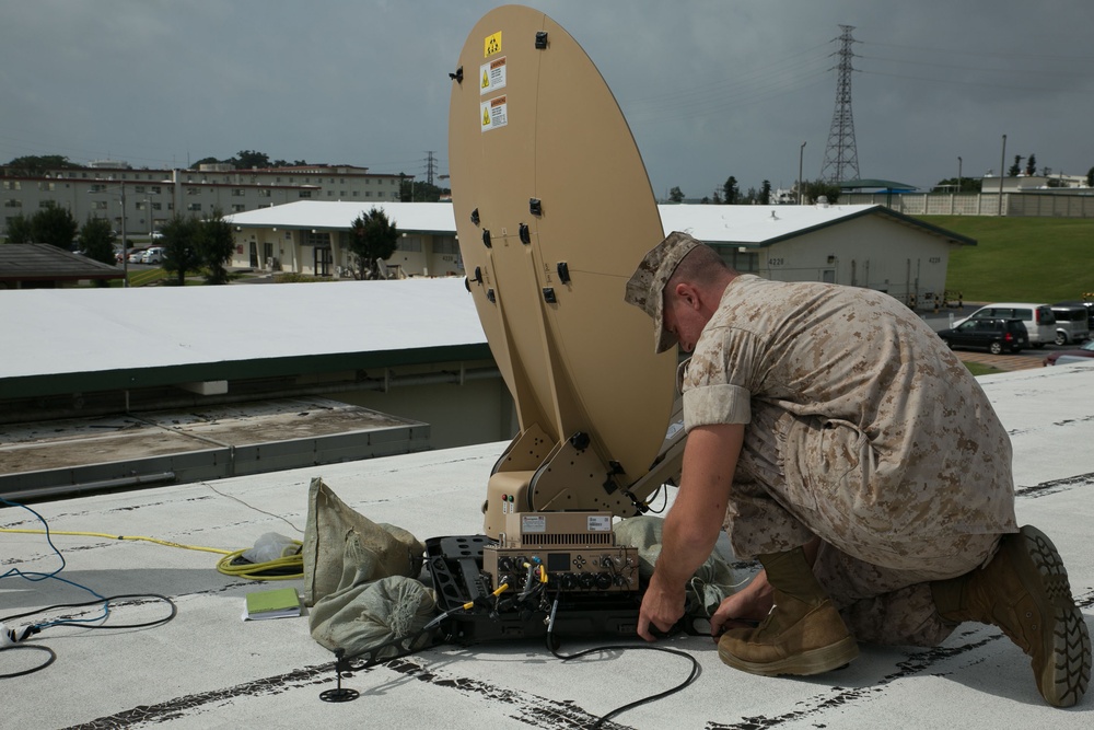 Comm Marines conquer contingency MAGTF drill