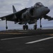 AV-8B Harrier hover exercise