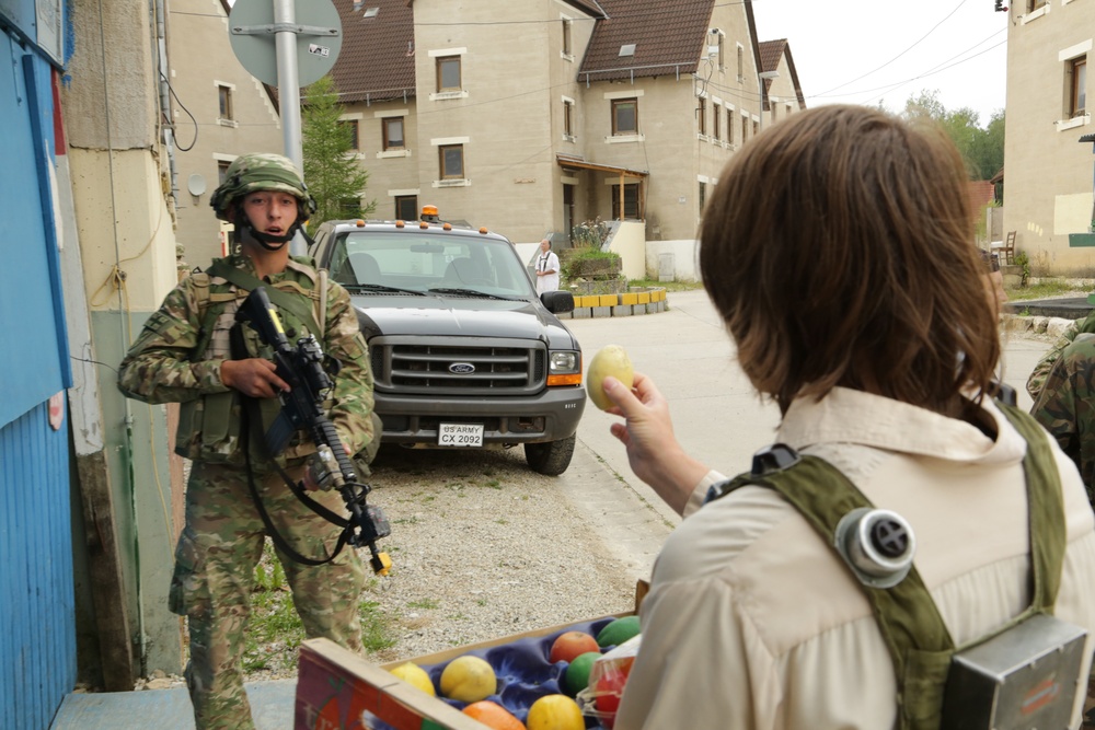 Georgian Mission Rehearsal Exercise