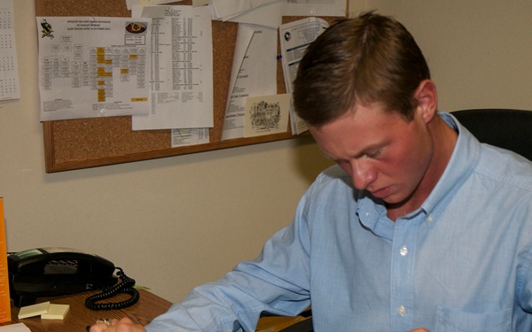 Aspiring litigator learns military law with the Cav