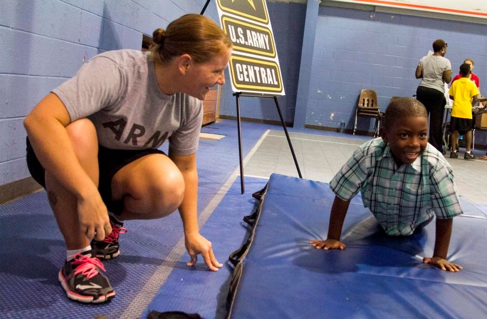 US Army Central participates in Sumter's Back to School Bash