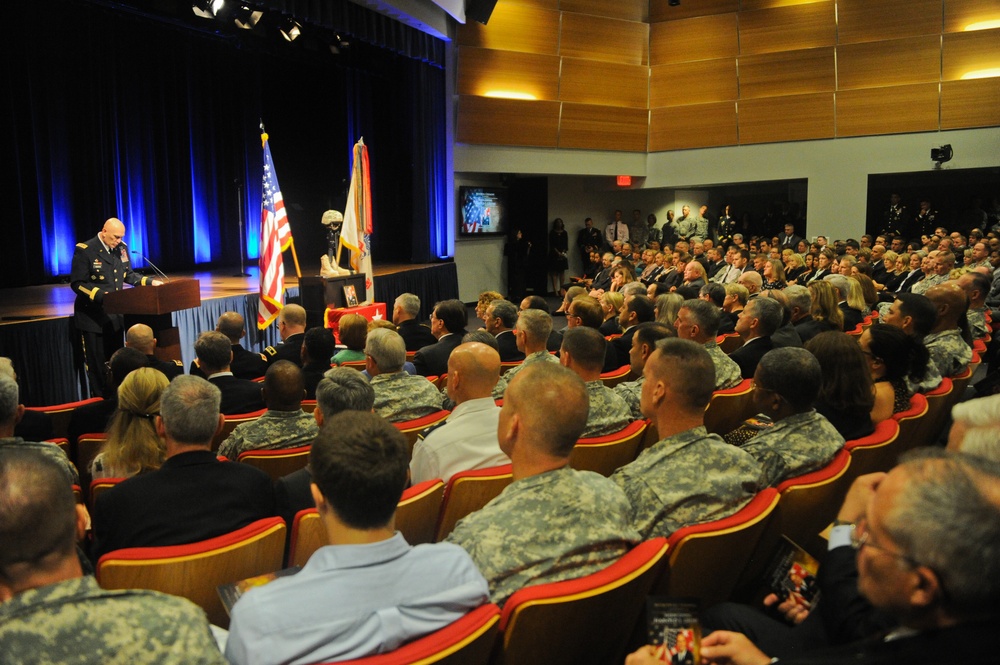 Memorial ceremony in honor of Maj. Gen. Harold J. Greene