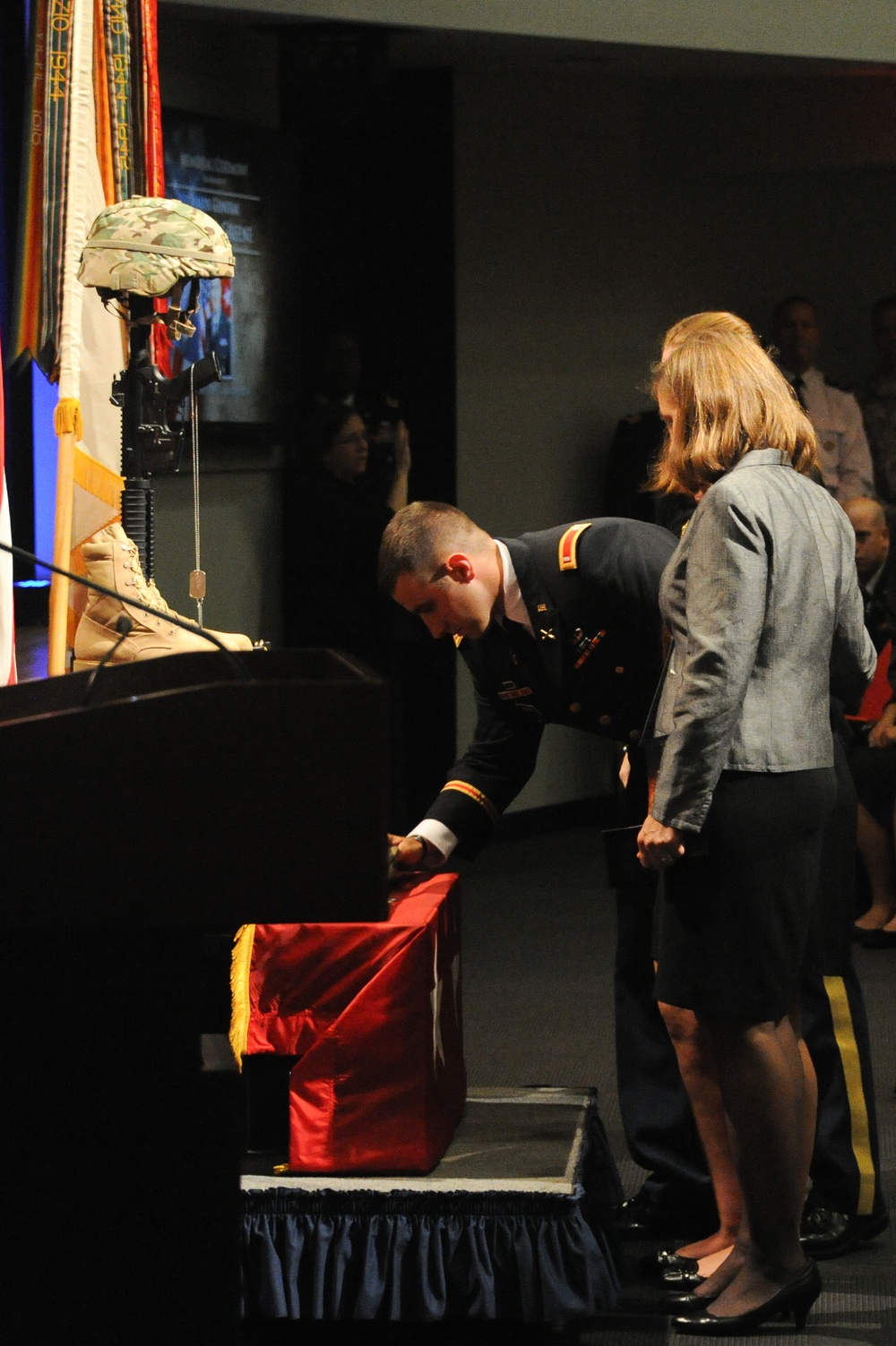 Memorial ceremony in honor of Maj. Gen. Harold J. Greene