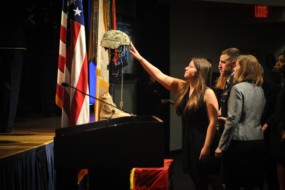 Memorial ceremony in honor of Maj. Gen. Harold J. Greene