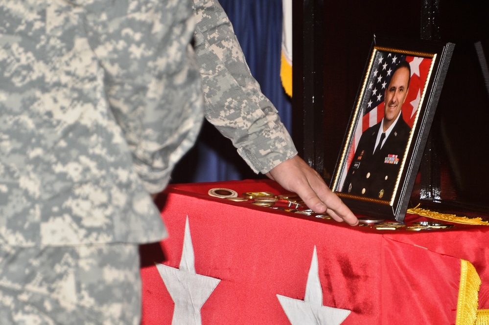 Memorial ceremony in honor of Maj. Gen. Harold J. Greene