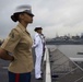 USS America Marines, Sailors man the rails for Rio de Janeiro departure