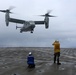 11th MEU Osprey transports Marines from USS Comstock