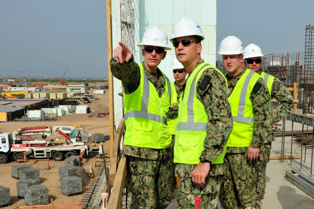 Rear Adm. Scorby visits Camp Lemonnier