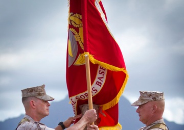 Marine Corps Base Hawaii (MCBH) Change of Command Ceremony 2014