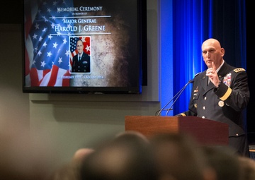 Army memorial ceremony honors Maj. Gen. Greene