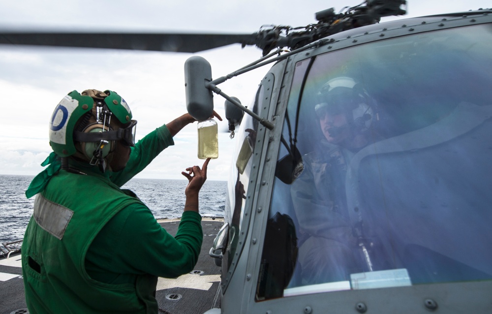 USS Philippine Sea operations