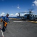 Flight deck operations aboard USS Makin Island