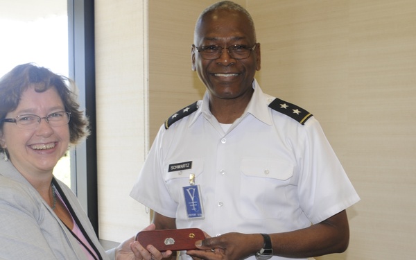 Commanding General of the District of Columbia National Guard, Major General Errol R. Schwartz visits U.S. Embassy Kingston, in Kingston, Jamaica