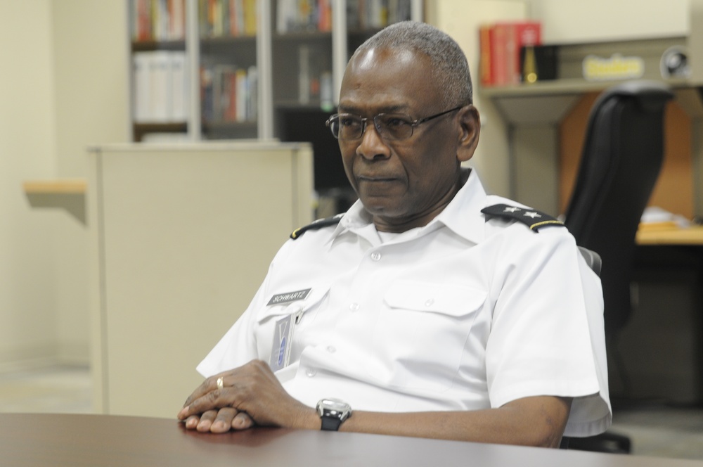 Commanding General of the District of Columbia National Guard, Major General Errol R. Schwartz visits U.S. Embassy Kingston, in Kingston, Jamaica.