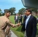 Governor visits Camp Lejeune