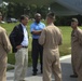 Governor visits Camp Lejeune