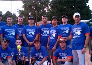 Hotel Company checks in with intramural softball title