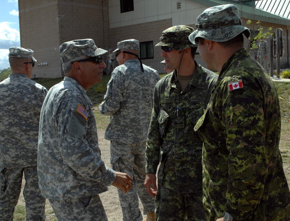 Michigan National Guard hosts visitors for Operation Northern Strike 2014, Camp Grayling, Michigan